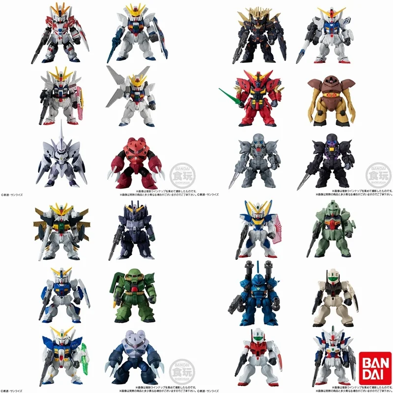 

Bandai Original Gundam Banshees Virsago Epyon Geymark Gogg FW Gunblastor Denain DIY FZ Assembling Toys Model Anime Figures
