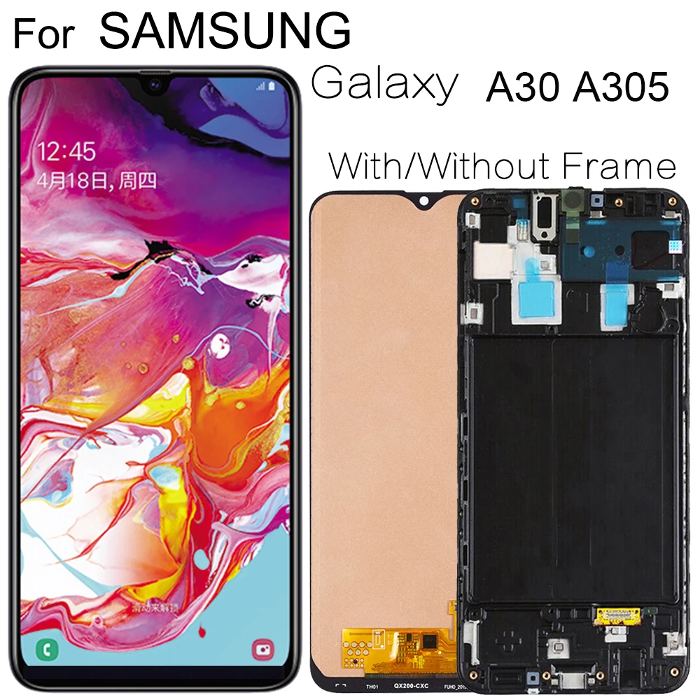 Дисплейный модуль для Samsung Galaxy A30 A305 A305F с инструментами