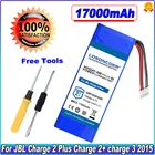 GSP1029102 17000 мАч GSP1029102R Аккумулятор для JBL Charge 2 Plus 2 Plus,Charge 2 +,charge 3 2015 версия P763098 speacker аккумулятор