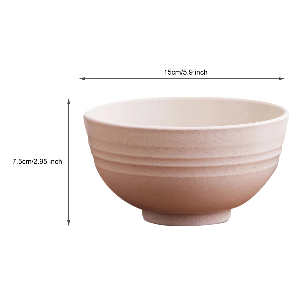 4 шт. большая Экологически чистая Пшеничная солома Детская рисовая лапша