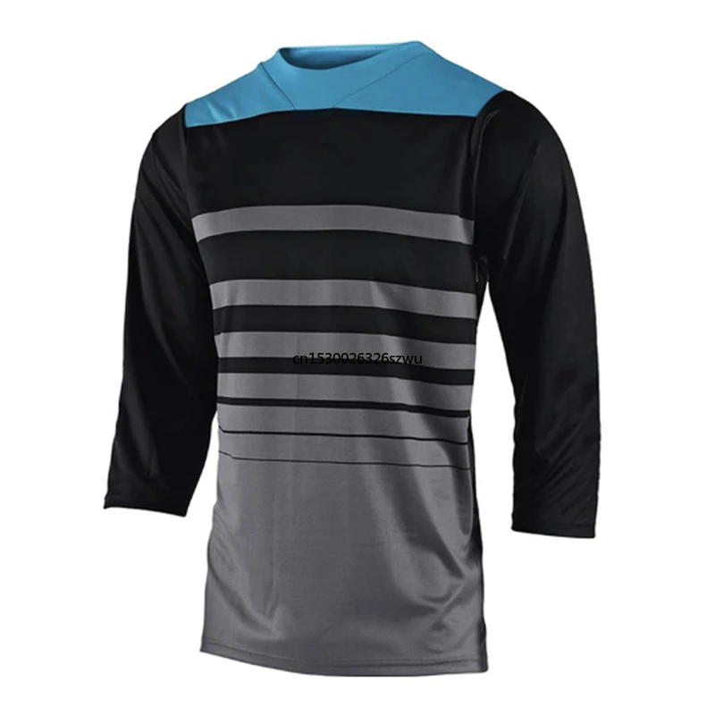 

Downhill MTB enduro jersey moto mx jersey Off road short motorcycle motocross jersey 3/4 sleeve hombre bmx shirt