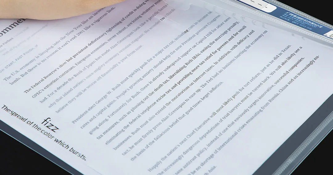 Xiaomi Mijia Youpin Fizz Пряжка типа A4 сумка для файлов(шесть упаковок) помощник по классификации документов