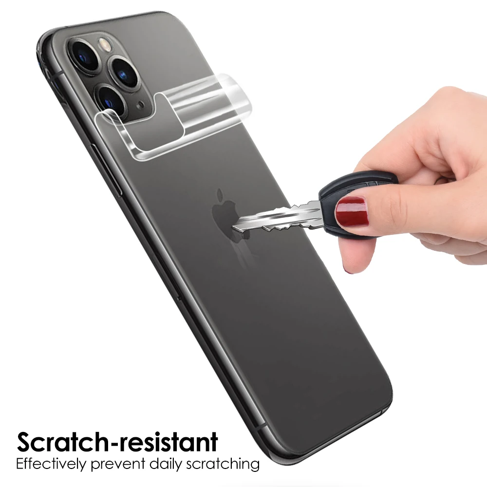 Мягкая защитная пленка для задней части iPhone 11 14 Plus 12 13 Pro Max Sticker 11Pro X XR XS SE 2022 Not Glass on.