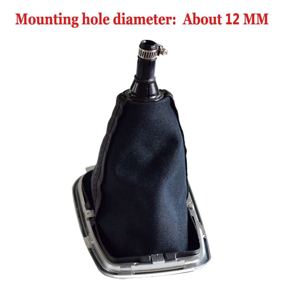 

For Volkswagen Mk4 Jetta/Bora 1999-2004 Manual 12mm 5 Speed Car Gear Shift Knob Lever Shifter Gaitor Boot Cover