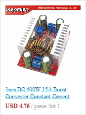 1 шт. DIY электрический блок высокого качества C-D C CC CV понижающий преобразователь понижающий модуль питания 7-32 В до 0,8-28 в 9A 300 Вт XL4016