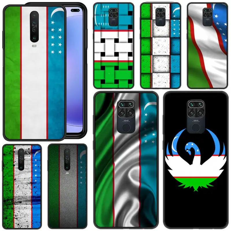 

Uzbekistan Flag Phone Case For Redmi 5 6 Plus K 7 8 9 20 30 X A Pro Note 4 5 6 7 8 9 S X A Phone Cover Coque