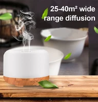 500ml electric aroma diffuser air humidifier essential oil diffuser sonic cool mist fogger air refresh 7 colors led nightlight