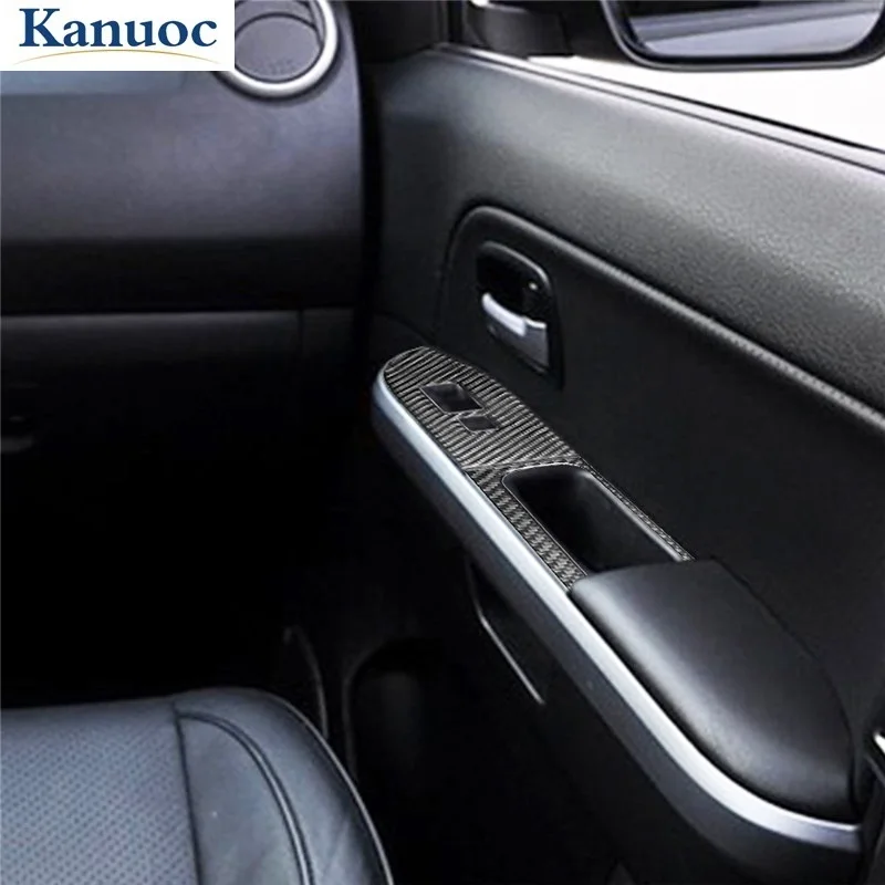 

Для Suzuki Grand Vitara 2006-2013 Ручная Передача автомобиля второго пилота кнопка управления панелью отделка наклейка крышка углеродное волокно накле...