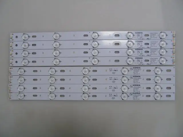 Светодиодная лента для подсветки Toshiba Dl3954(a)f Konka LED40F3300DC 35016696 35016697 8 шт./компл. |