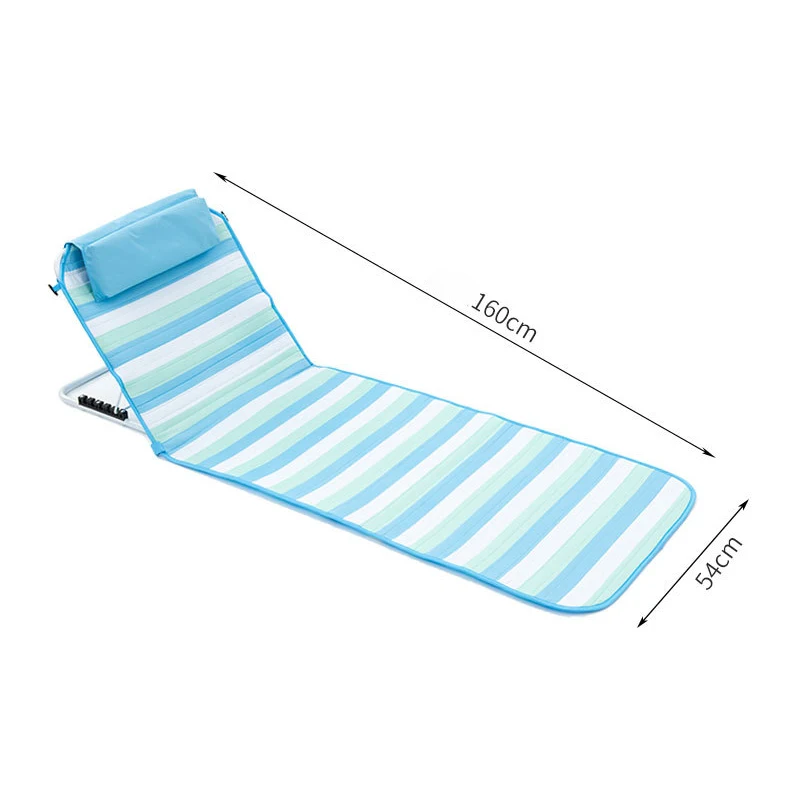 

Adult Folding Lightweight Beach Chair - Camping Chair Lounger Lawn Chair Suitable For Outdoor Relaxation Sunbathing And Fishing