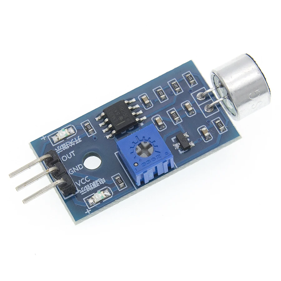 3pin голосовой звук обнаружения сенсор модуль DIY умный автомобиль робот Вертолет Самолет Boart автомобиль