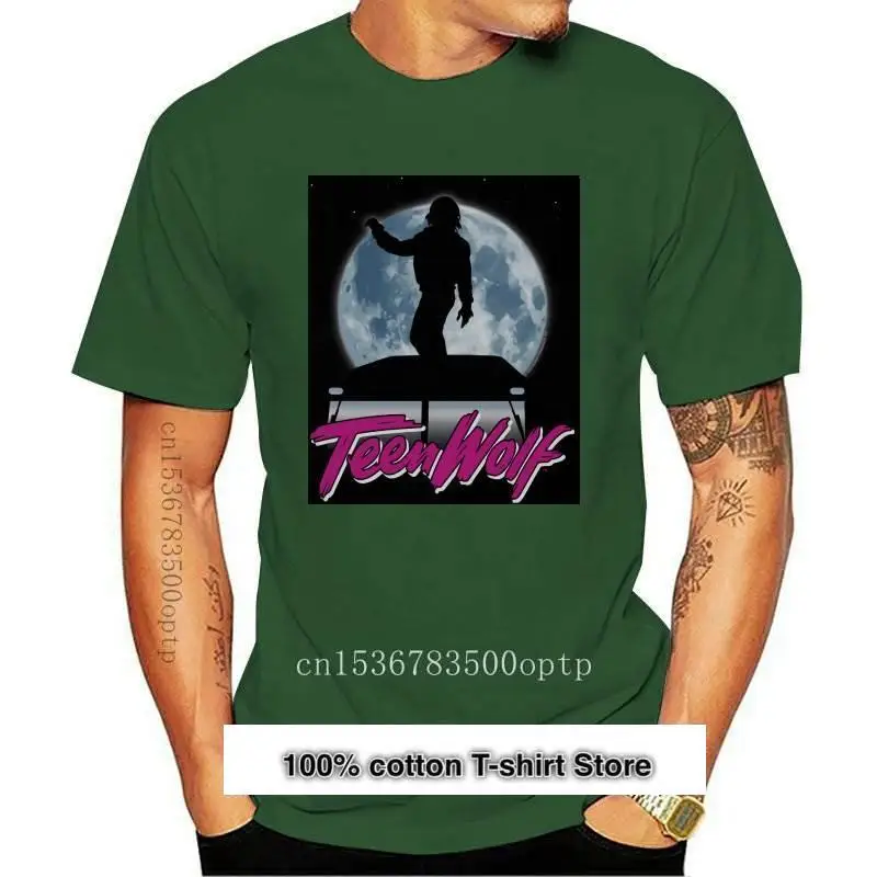 

Футболка для взрослых с лицензией по фильму Teen Wolf Moonlight Surf, nueva