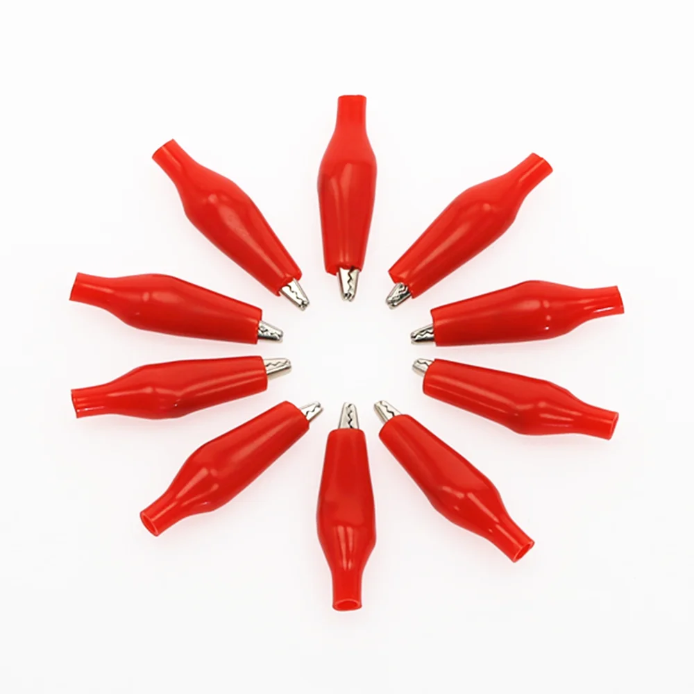 10 шт. 2 8 см металлический зажим для изоляции крокодила 28 мм | Обустройство дома