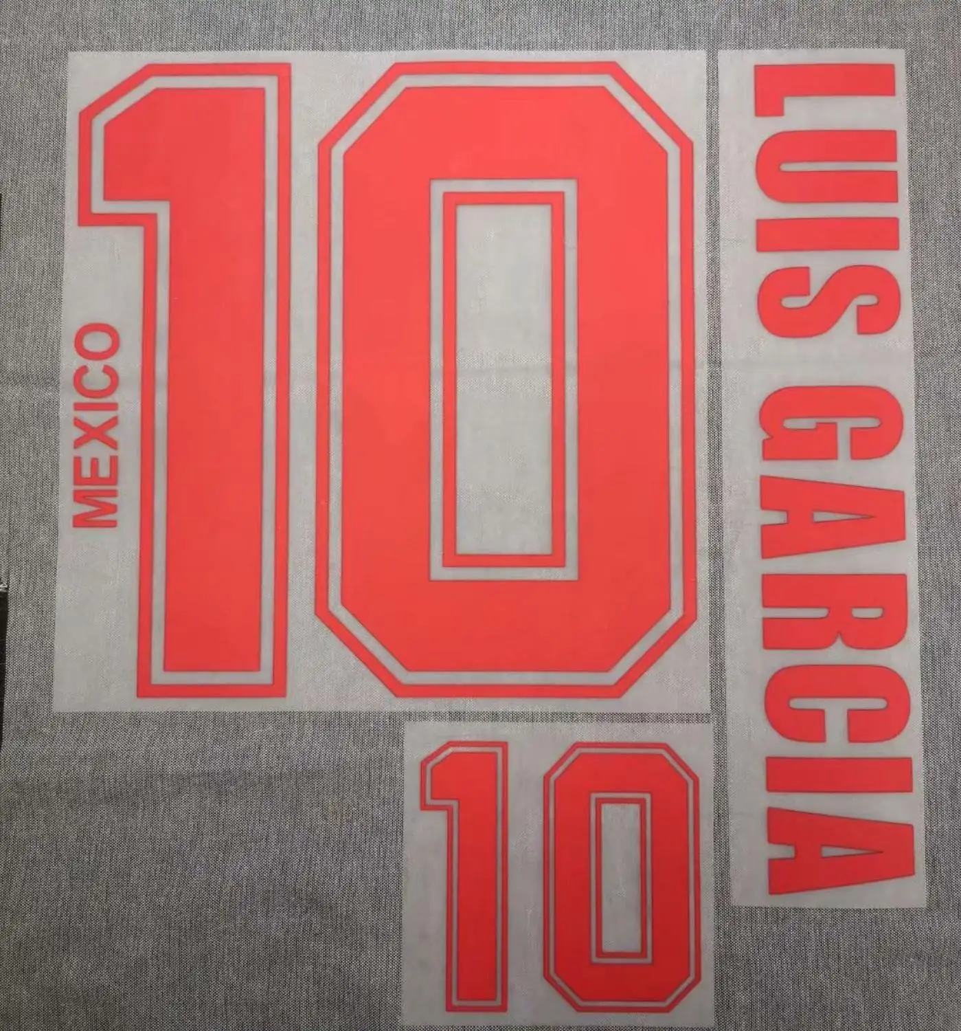 

2006 Crespo Messi Nameset