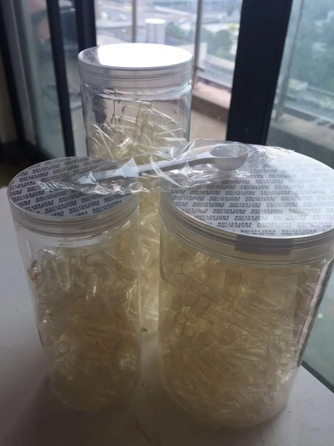 00 #500 шт.! Халяль коберег! Пустые капсулы! Прозрачные Желатиновые пустые капсулы (в