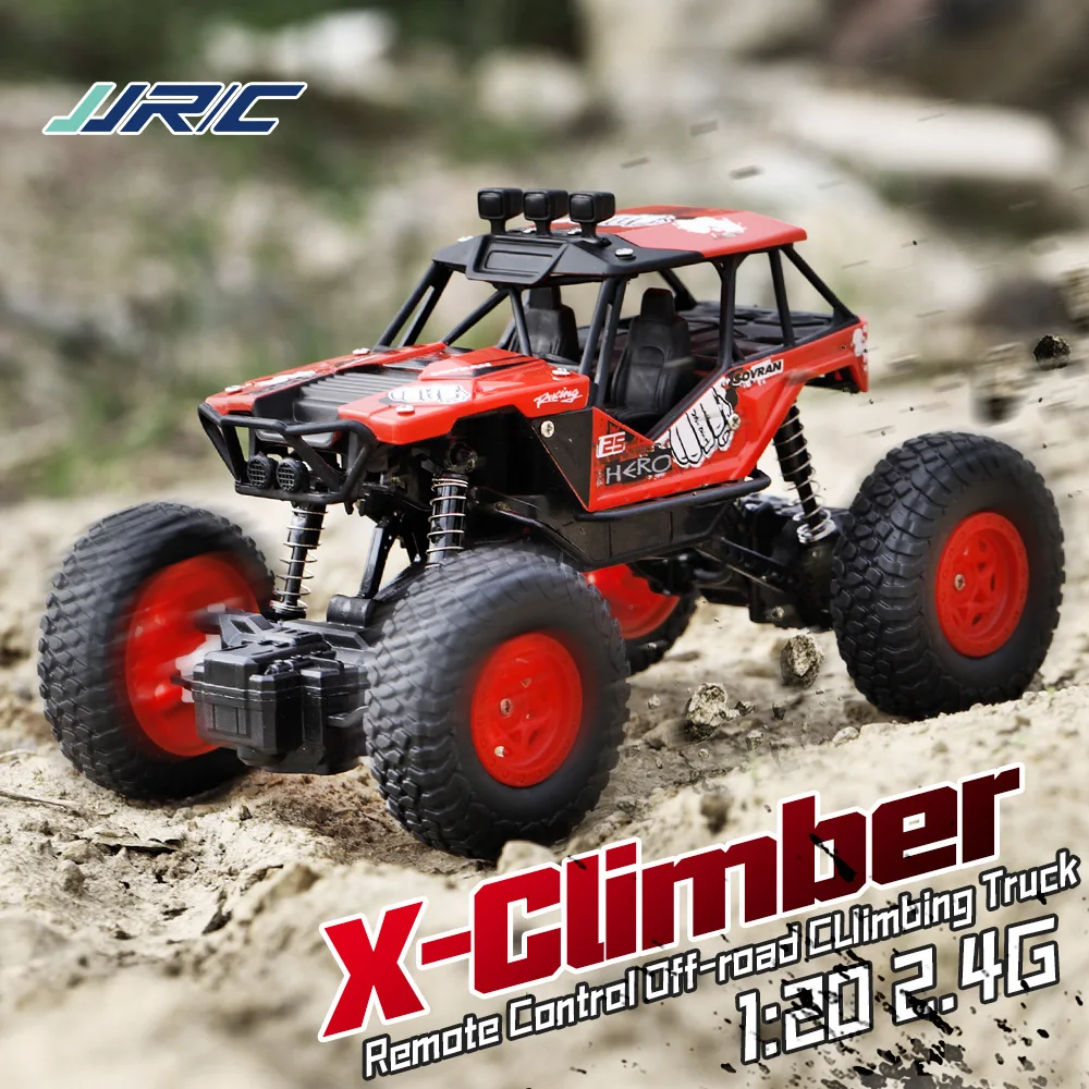 Радиоуправляемый внедорожник JJRC Q66 1:20 2 4G 4WD Rock Crawler 4X4 RC автомобиль большой радиус