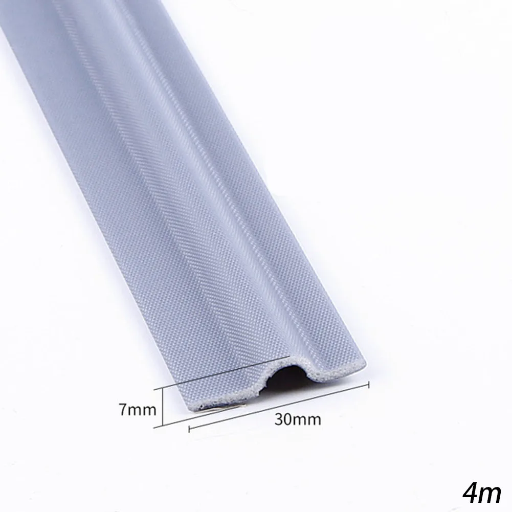 

4/8M Multifunctional Adhesive Casement Seal Strip Wearable Sliding Door Gap Sealing Strip Tape White Wind-proof Weatherstrip