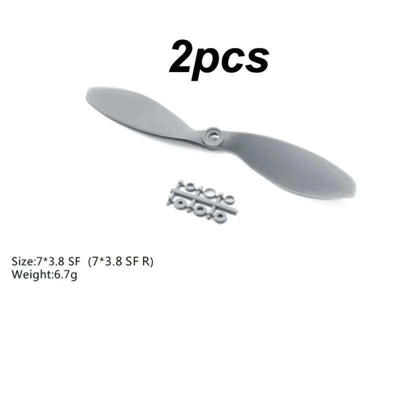 2 шт. электрический пропеллер реквизит медленно летать лопасть 7x3 8 7x5 8x3 8x6 9x4 7 9x6 10x3