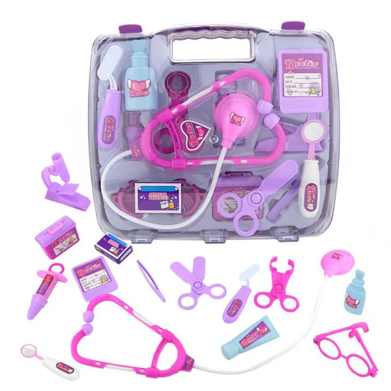 Детские забавные Семейные игровые наборы доктор симулятор медицинская коробка