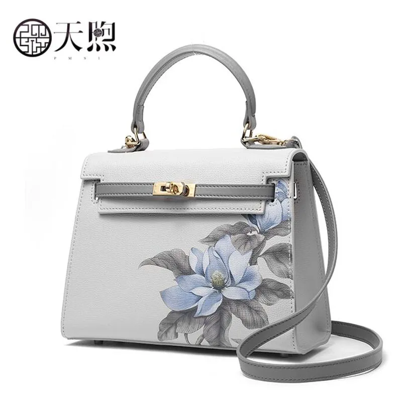 Pmsix 2020 Новая женская кожаная сумка Роскошные женские сумки из воловьей кожи