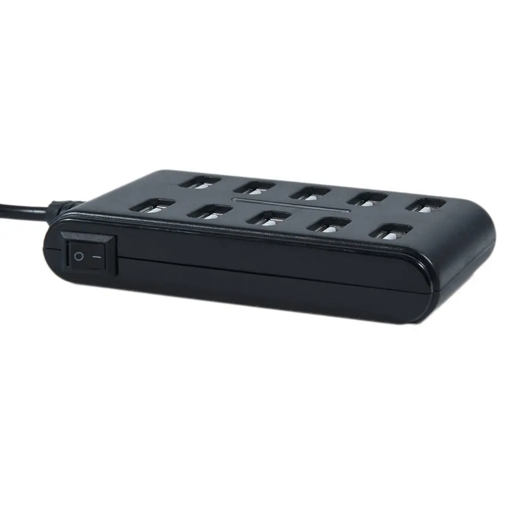 10 портов USB2.0 концентратор адаптер синхронизации данных 480 Мбит/с