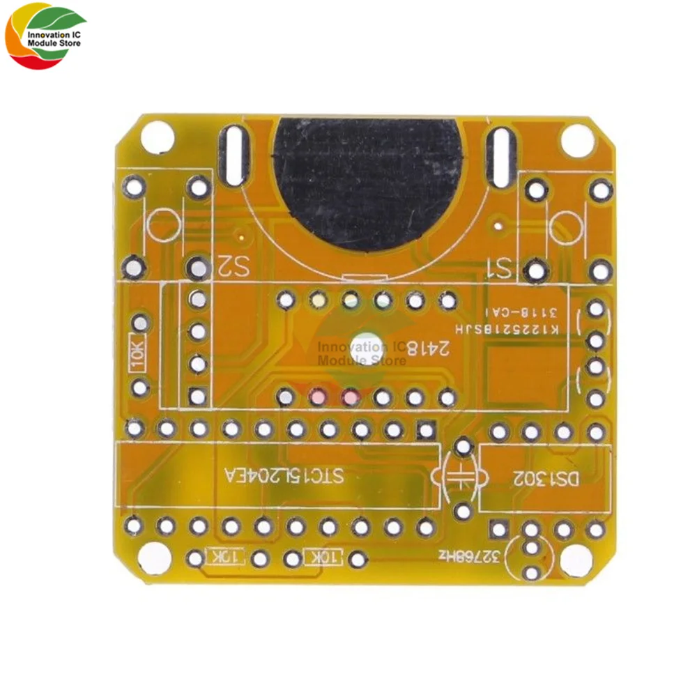 Новинка прозрачные 4-битные светодиодные часы электронные набор сделай сам умный