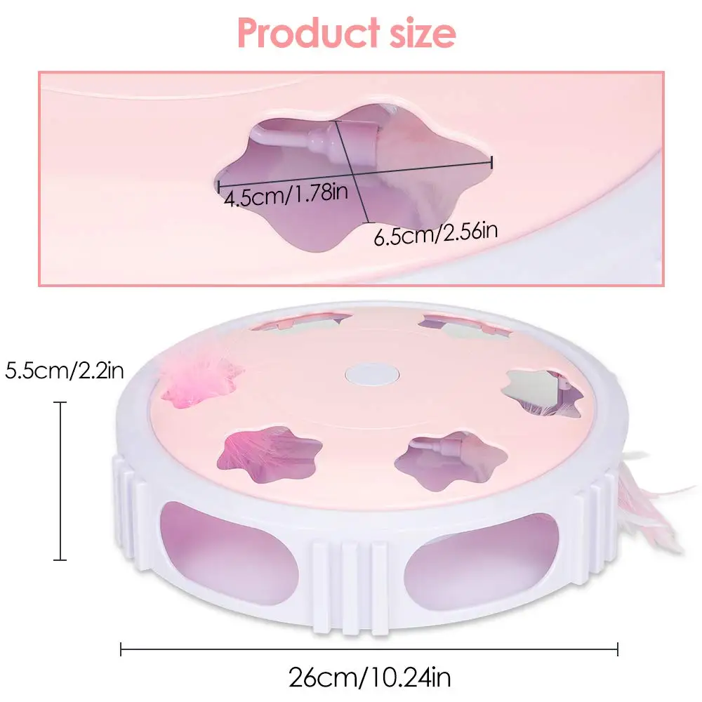 Электрическая игрушка для кошек умная кошачья интерактивная автоматический