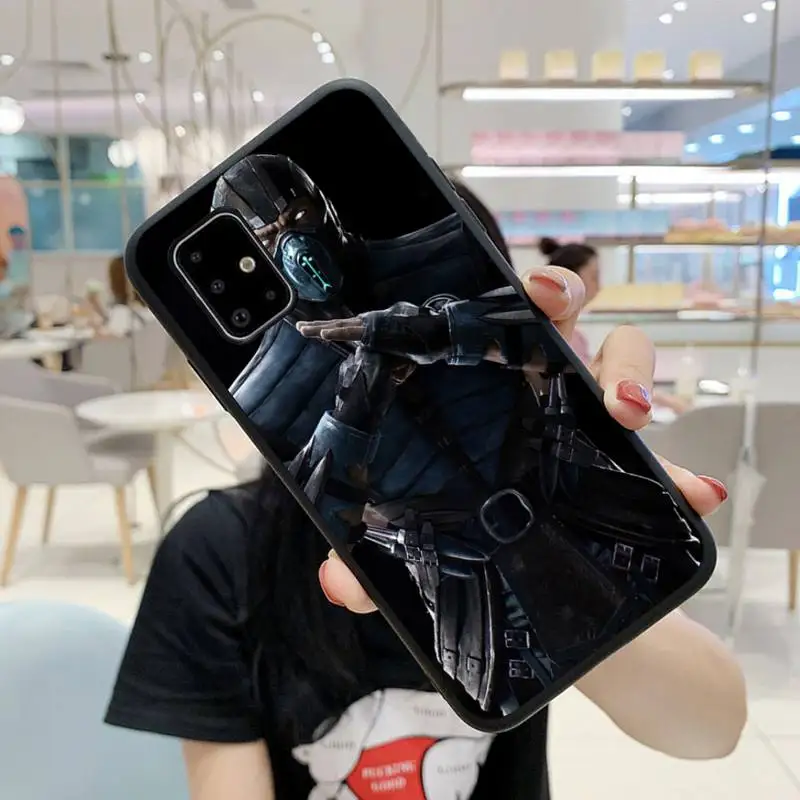 

Hot Scorpion Mortal Kombat Phone Case For Samsung S5 S6 S7 S8 S9 S10 S20 S21 Edge Plus E Fe Lite Cover