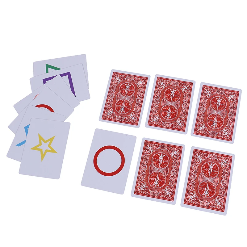 Juego de cartas de Magia cl&aacute;sica para ni&ntilde;os, juego de trucos de Magia de primer plano, accesorios de rendimiento de Magia para ni&ntilde;os, 2 unidades-0