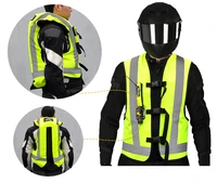 motocross protective airbag jacket motorcycle vest reflective airbag motorbike riding racing airbag