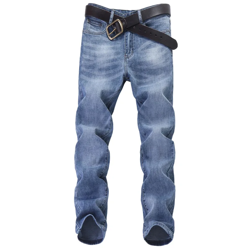 

Luren 2021 New Fashion Style Spring and Summer Straight Slim Fit Skinny Pants Elastic Stretch Embroidered Jeans