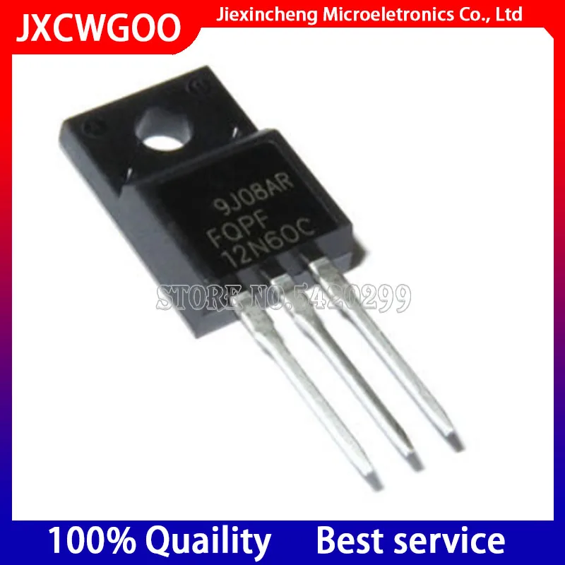 

Новый оригинальный FQPF12N60C 12N60C TO220F 600V 12A MOSFET 10 шт.