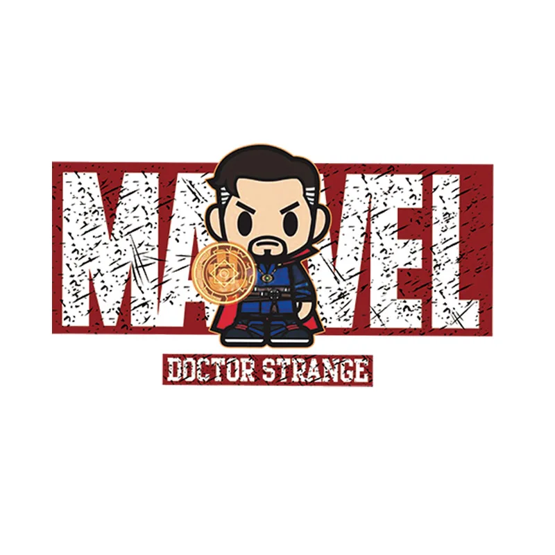 1 шт. серия Marvel Мстители герой икона печать железо на футболке высокое качество