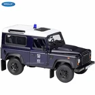 WELLY 1:24 Land Rover Defender модель автомобиля из сплава, модель автомобиля, поделки, украшение, коллекция игрушек, инструменты, подарок