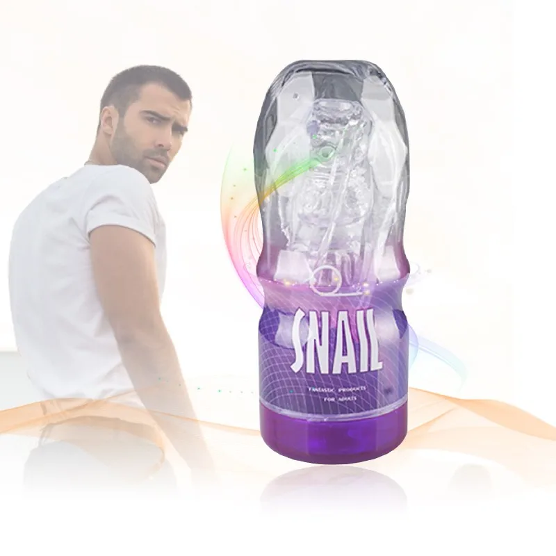 Прозрачный Мужской мастурбатор искусственная вагина пенис Эротическая вставка