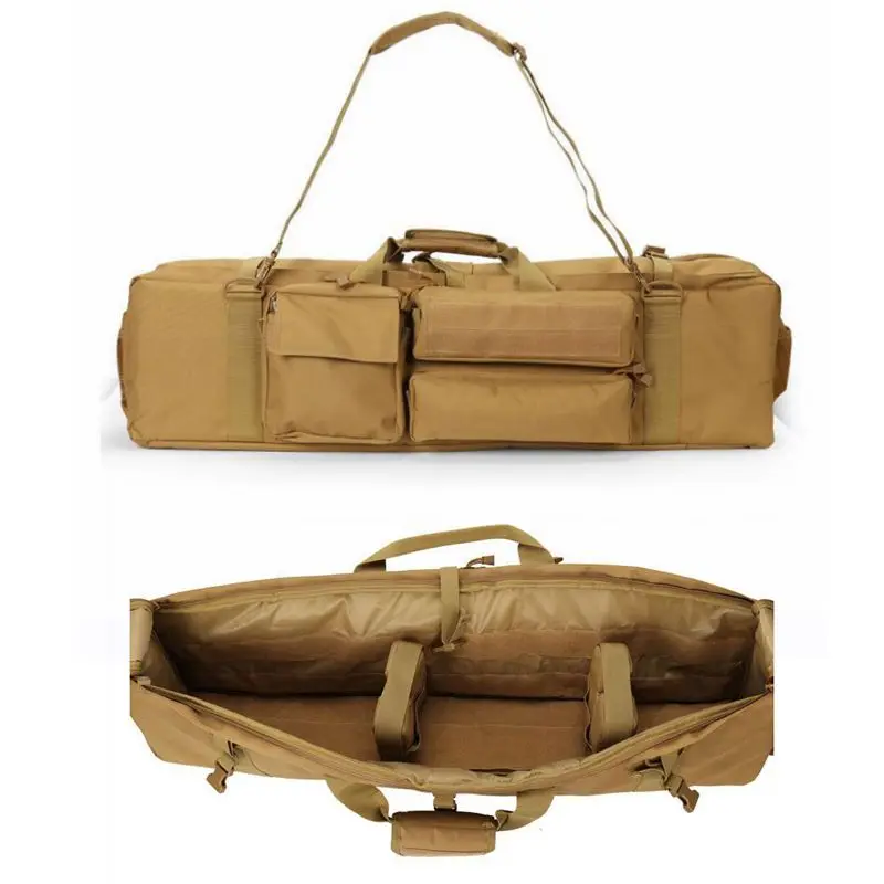 Военная Тактическая Сумка для оружия рюкзак двойной винтовки пилы M249 M4A1 M16 AR15