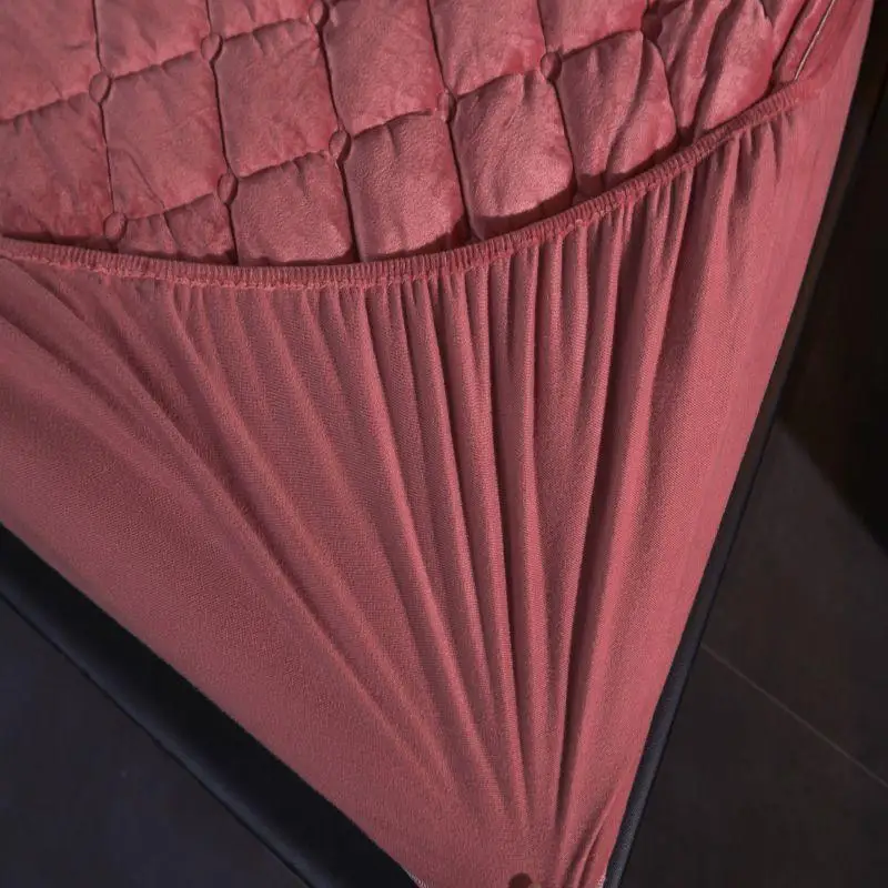 Постельное белье наматрасник простыня протектор постельное с эластичной