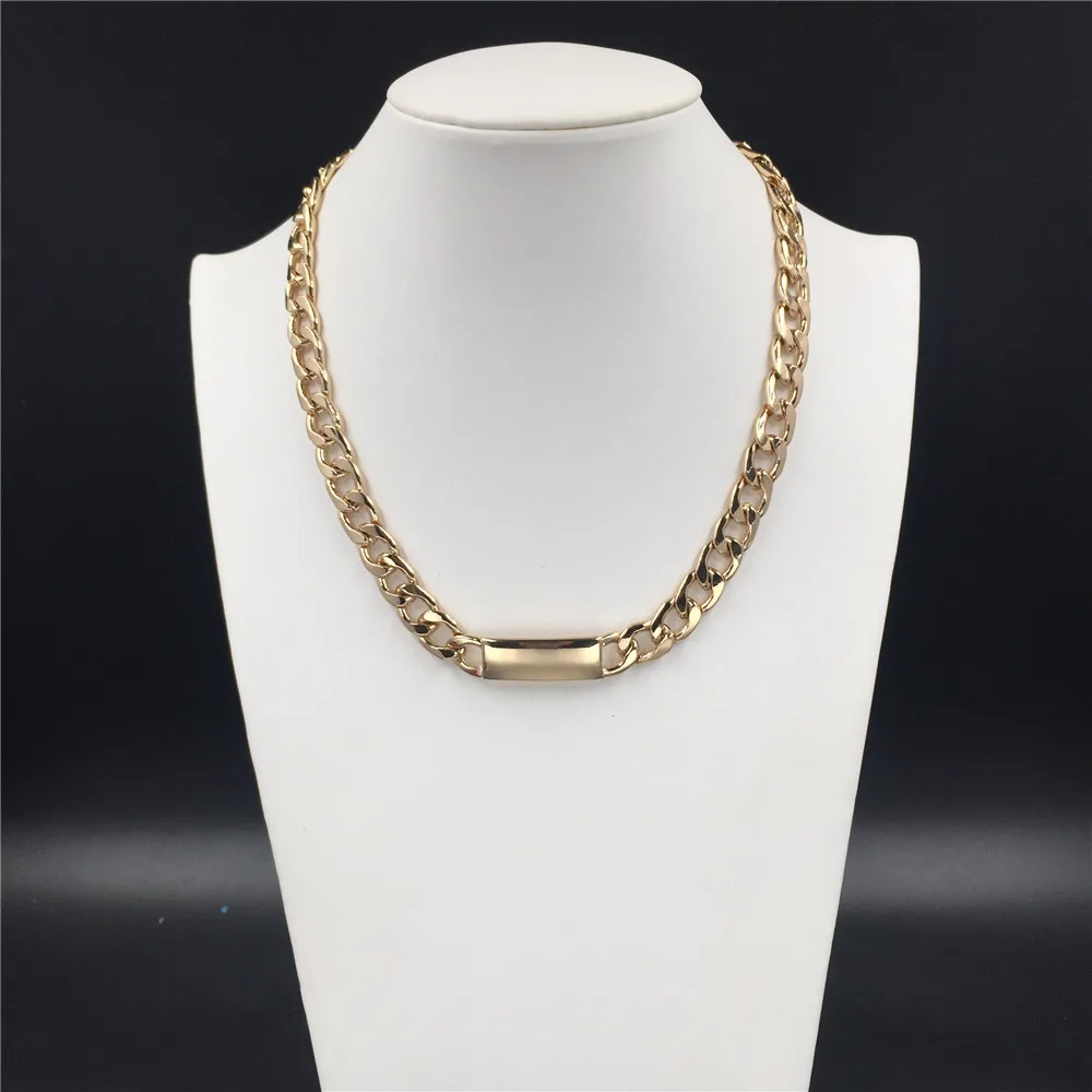 Цепочка с подвеской в стиле панк для женщин и мужчин|Ожерелья подвеской| |