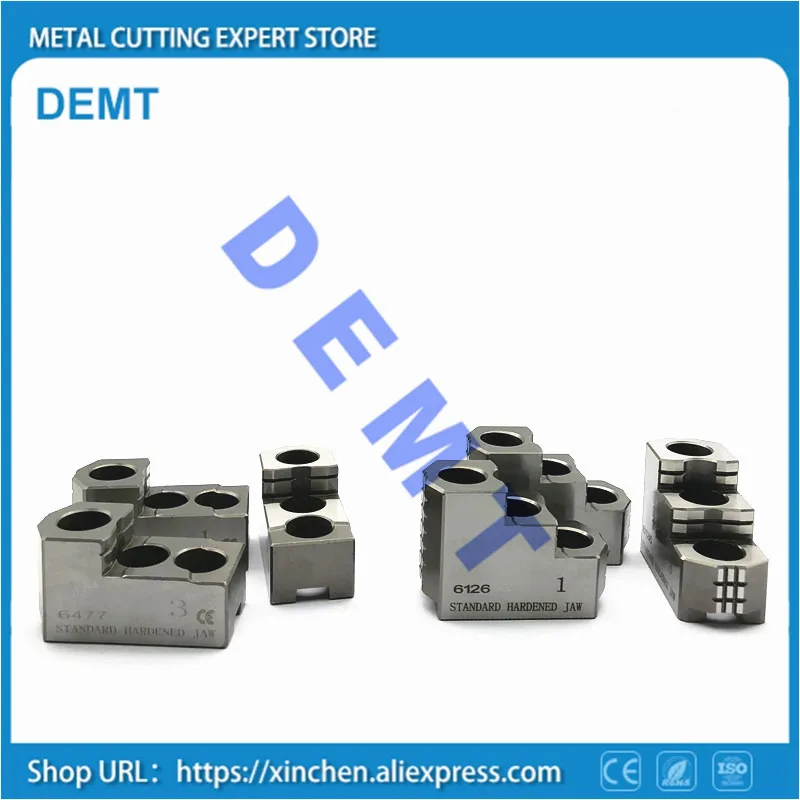 Гидравлический патрон твердый зажим для токарного станка с ЧПУ 5 6 8 10 дюймов 3