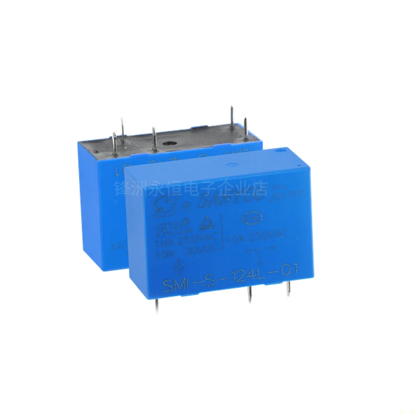 

10 шт./лот SMI-S-105L/SMI-S-112L/SMI-S-124L 5 В/12 В/24 В 5Pin 10A/250VAC реле