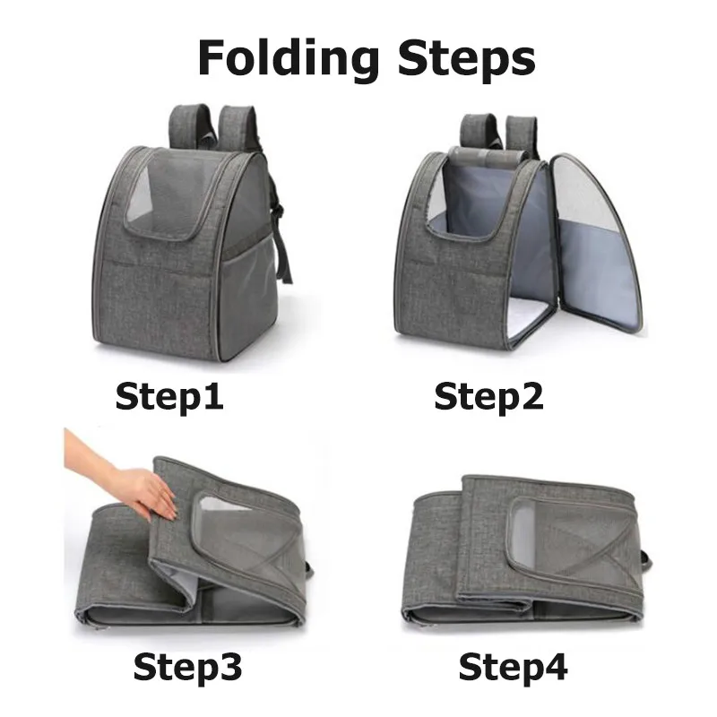 Складной рюкзак для переноски домашних животных устойчивая переносная