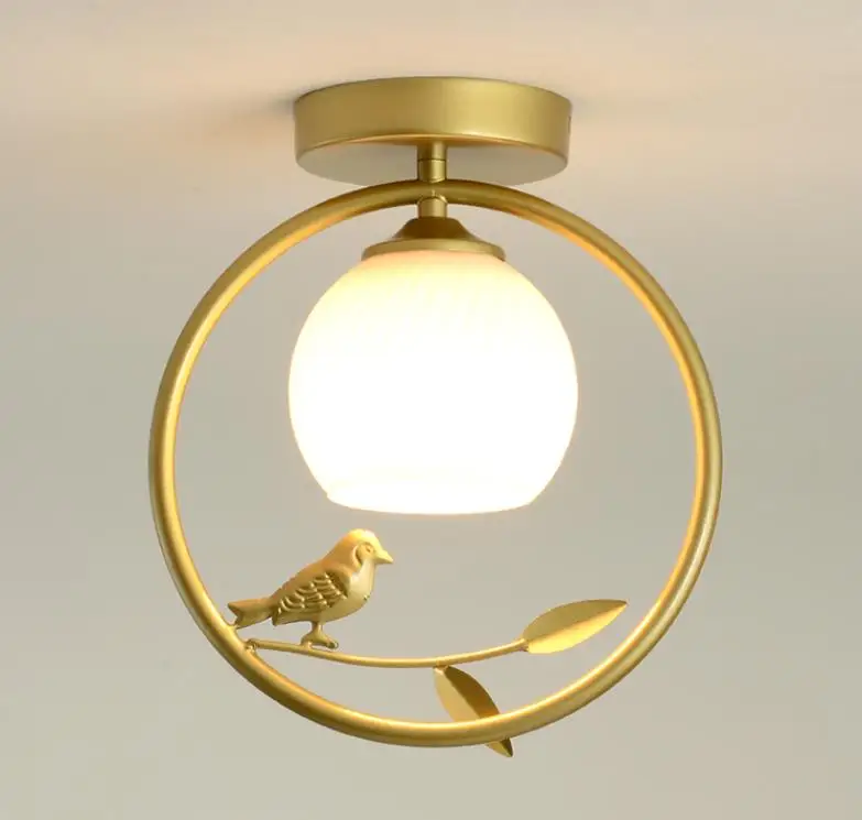 Скандинавский потолочный светильник для коридора лампа прихожей гардероба