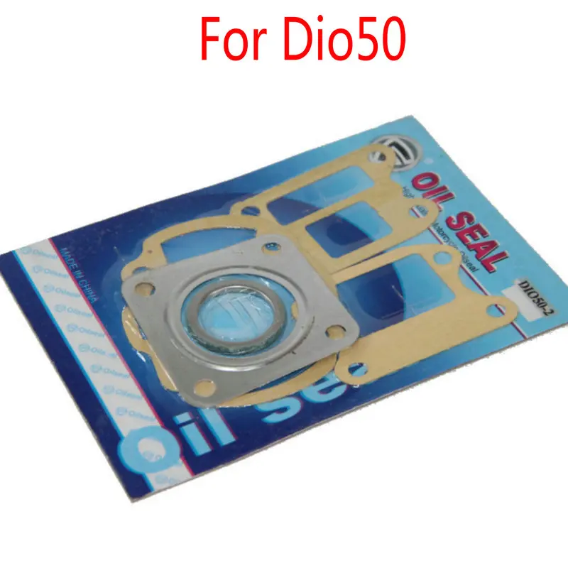 Прокладки мотоциклетной цилиндры выхлопной уплотнение для Honda DIO 50cc скутер AF18 AF28