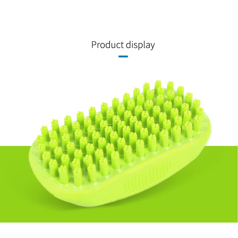 

Pet bathing brush Dog beauty massage Bath Comb high quality rubber combs Pet Supplies for dog cat