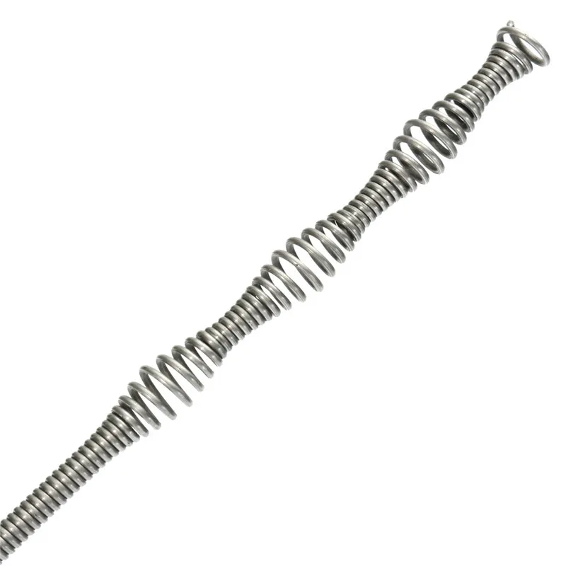 

Drain Cleaner 1/4" inch x 13' ft Portable Sewer Clog Cable Auger Plumbing for Bathroom Kitchen Removal Tools