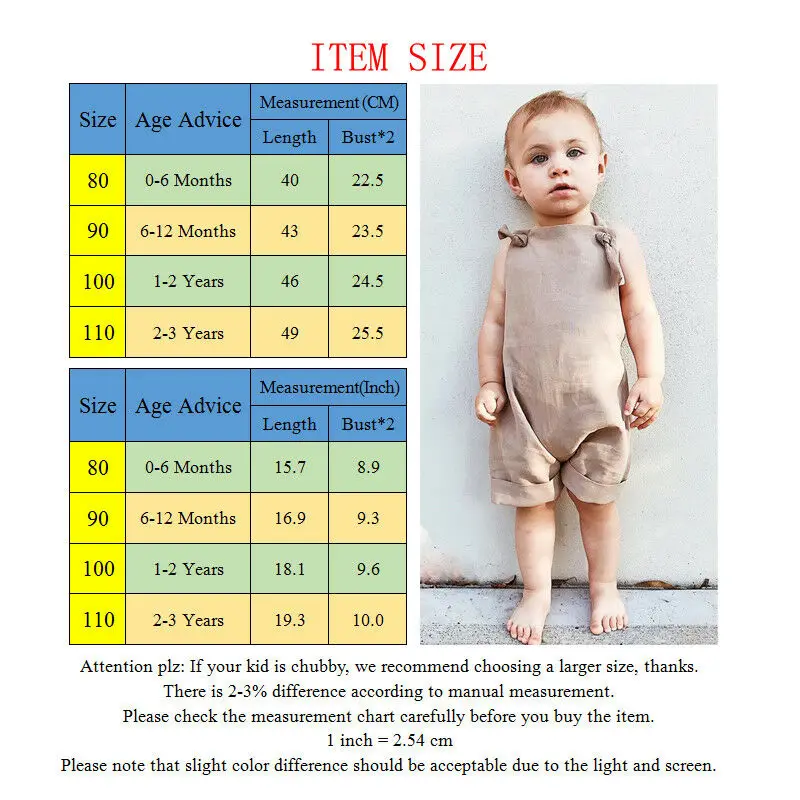 Newborn Baby Boy Girl Clothes Solid color Sleeveless Bib Pants Romper Jumpsuit Playsuit Baby Summer Clothing 0-3Years images - 6