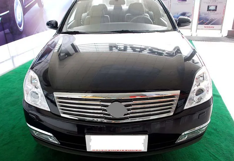 Хромированная передняя решетка радиатора для Nissan Altima Teana 2006 2007|Гоночные решетки| |