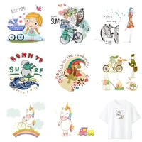 iron on transfers for clothing patches for clothes letters stickers diy unicorn patch fusible transfer vinyl adhesive stripe c