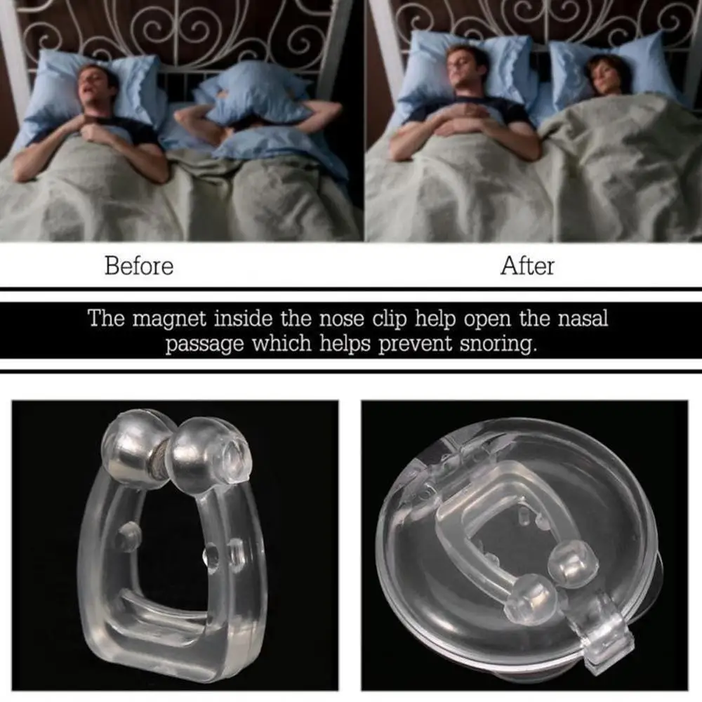 Анти храп микро CPAP устройство апноэ сна остановить силиконовый нос Cli C1R7