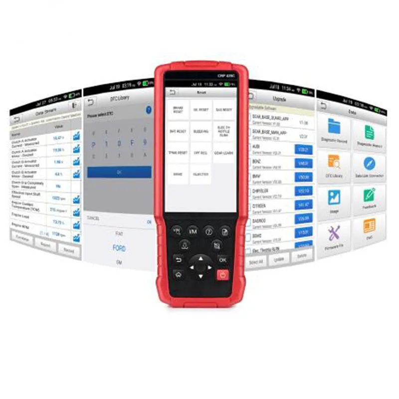 Диагностический инструмент LAUNCH X431 CRP429C OBD2 Поддержка двигателя/ABS/подушки